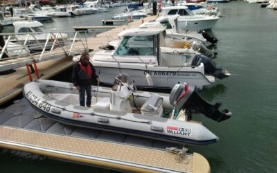 MAXIME II A ENFIN SON PONTON FLOTTANT
