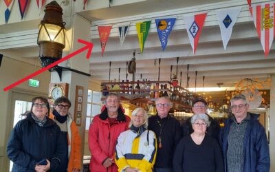 La SRD pavoise au Jachtclub de Veere (Pays-Bas)